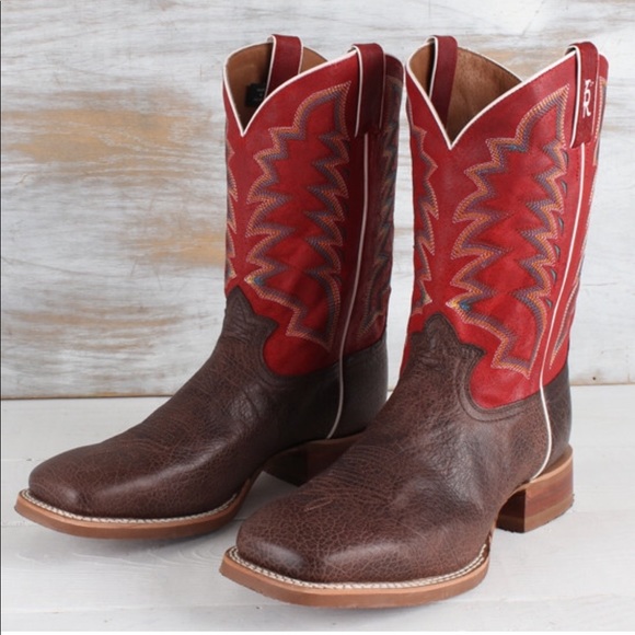 Tony Lama Shoes - Tony Lama Cowboy Distressed Leather Boots